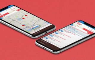 DQ store locator on mobile